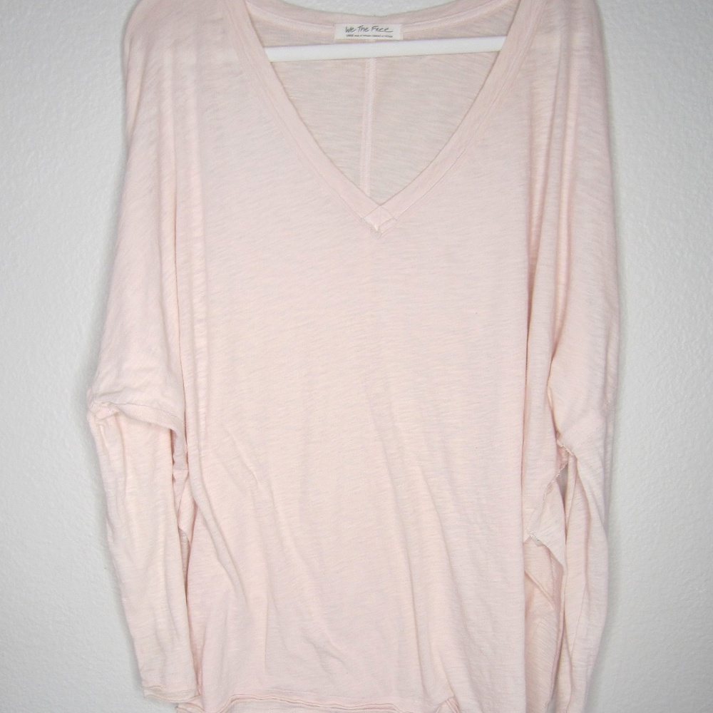 Free People / We The Free pale pink tunic - Size large